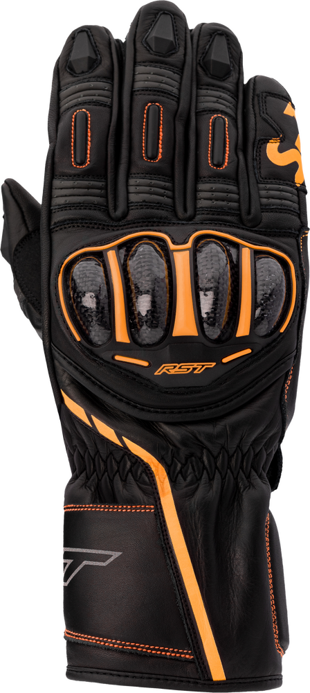 Rst S1 CE Glove — Black/Grey/Neon Orange