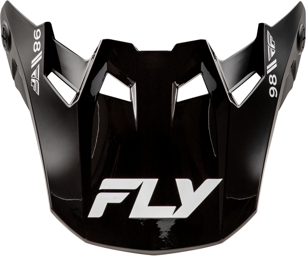 FORMULA CC OBJECTIVE VISOR BLACK/WHITE MD/LG