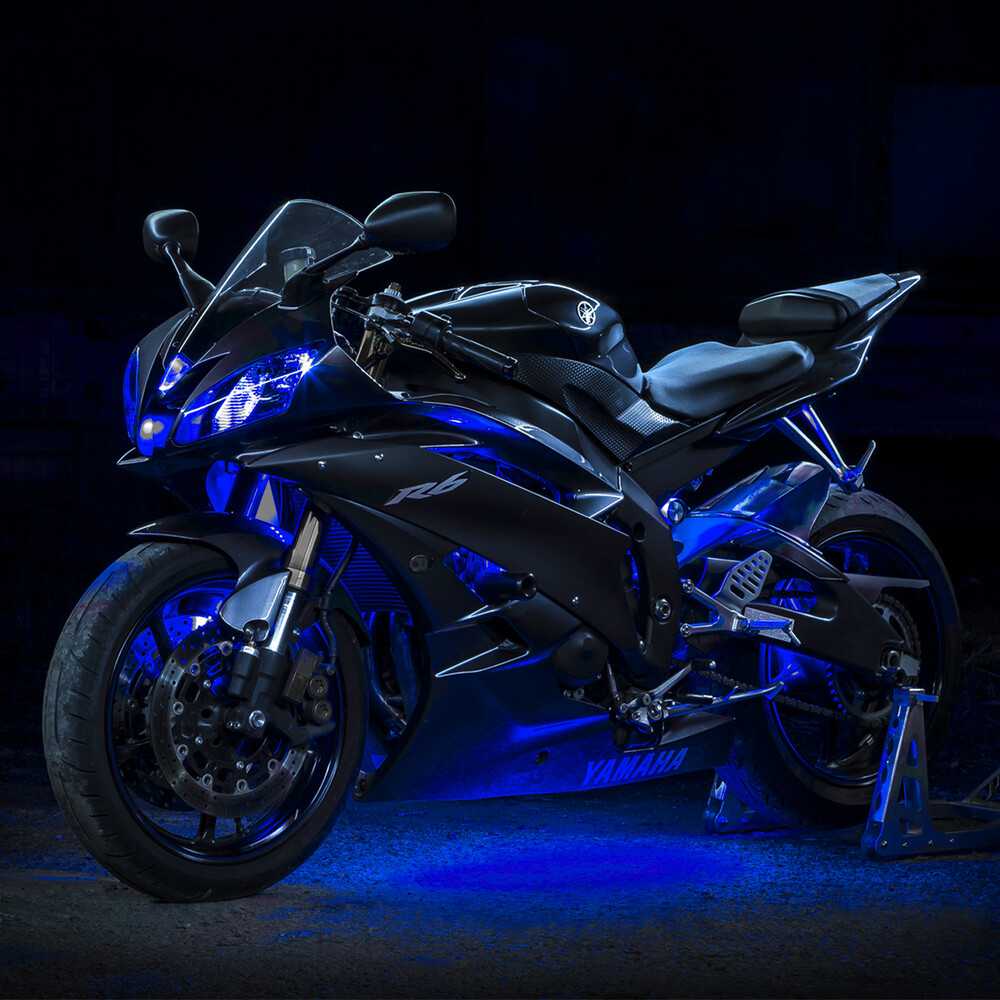 XK GLOW BLUE LED STRIP 10PC KIT