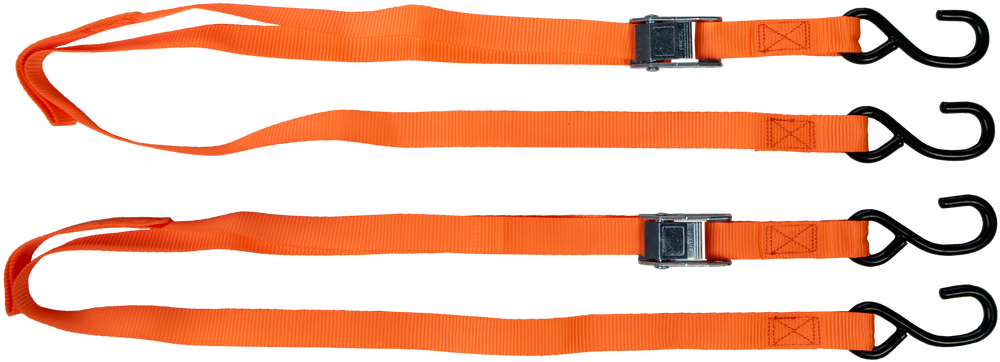 Fire Power 1" X 6' Tie-Down Orange 2/PK