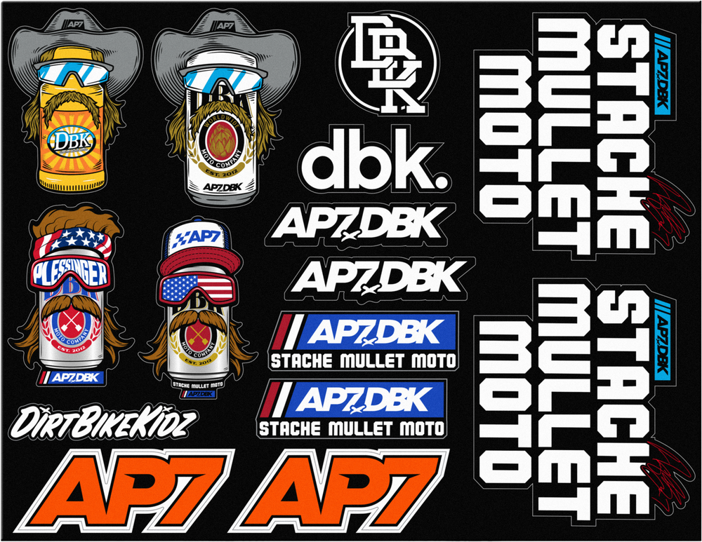 Dbk Ap7 Sticker Sheet 8.5"X11"