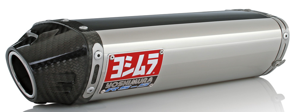 YOSHIMURA EXHAUST STREET RS-5 SLIP-ON SS-SS-CF