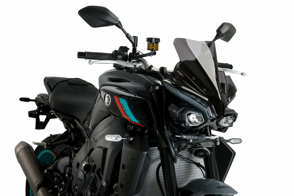 PUIG WINDSCREEN NAKED NEW GEN SPORT DARK SMOKE YAM