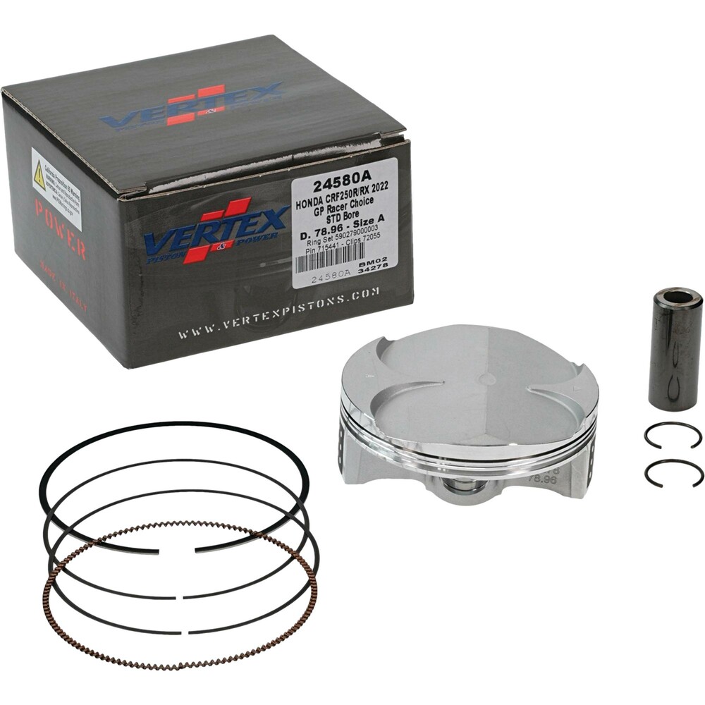 VERTEX PISTON KIT GP RC FORGED 78.96/STD 14.1:1 HON