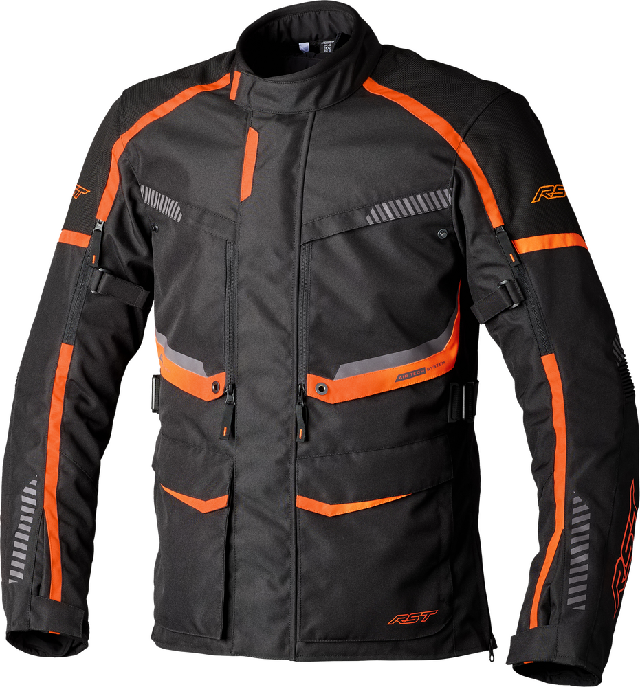 Rst Maverick EVO CE Jacket — Black/Orange