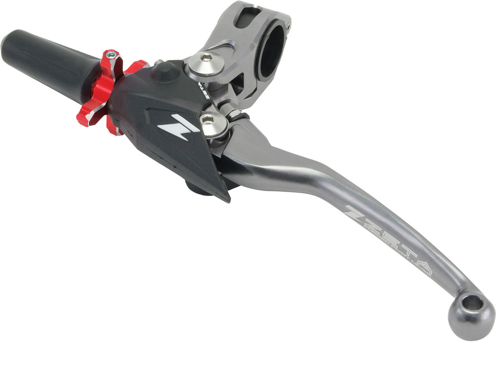 Zeta Pivot Perch Fp 4-Finger Titanium/Red