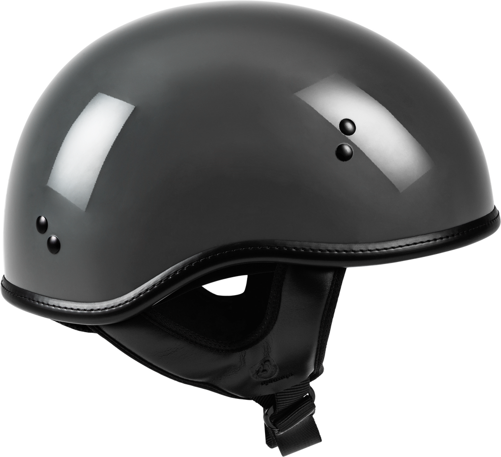 HIGHWAY 21 .357 SOLID HALF HELMET GREY XL