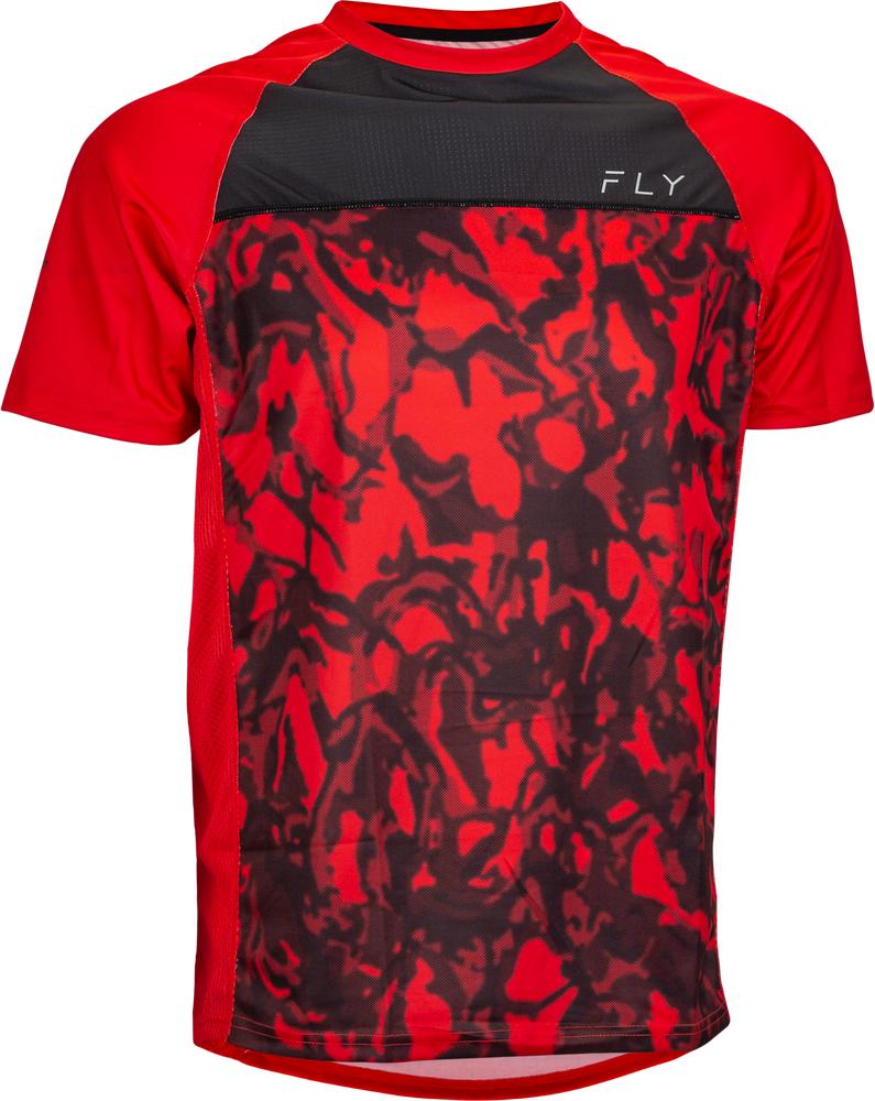 FLY RACING SUPER D JERSEY RED CAMO/BLACK LG