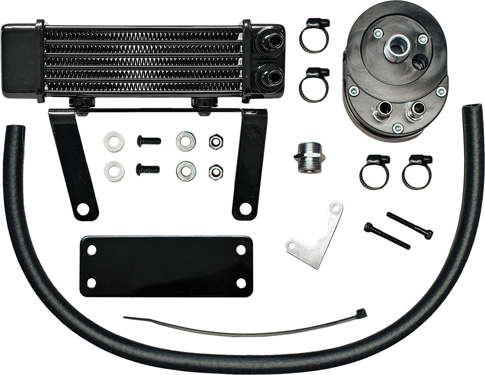 LOWMOUNT OIL COOLER BLACK