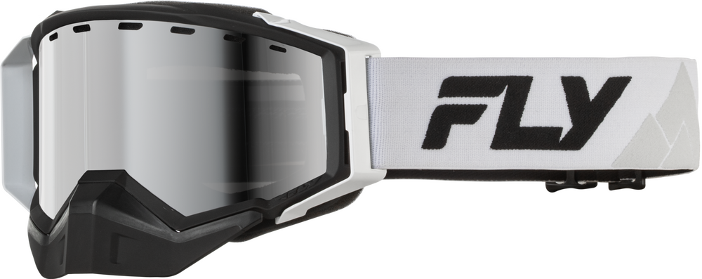 Fly Racing Zone Elite Snow Goggle — White