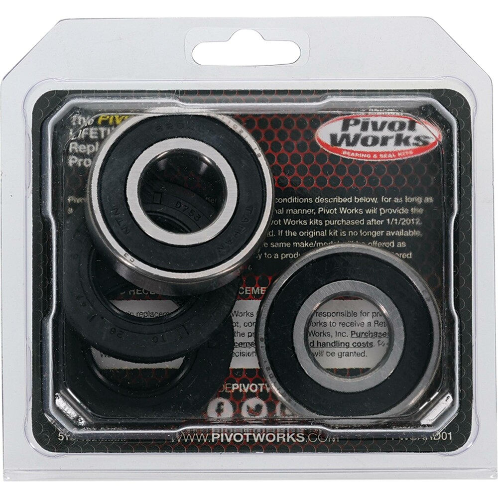 Pivot Works Premium Rear Wheel Bearing Kit Suzuki RM125 / RM250 1987-1991