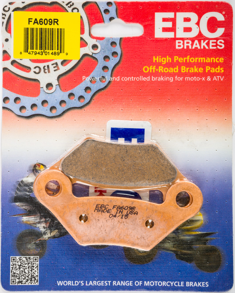 EBC BRAKE PADS FA609R SINTERED R SERIES