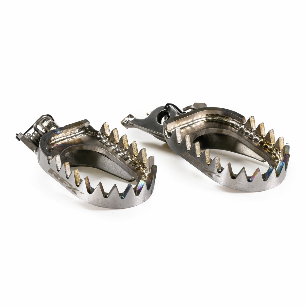 Rfx Factory Footpegs Titanium Kaw