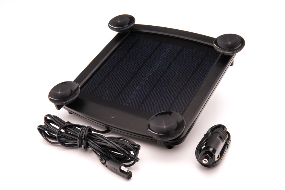 Battery Tender 5 Watt Solar Panel W/ Handlebar Mount
