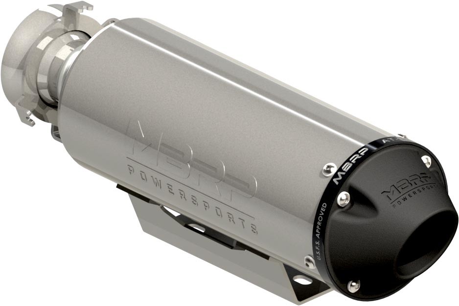 MBRP PT SLIP-ON SINGLE EXHAUST WILDCATT XX