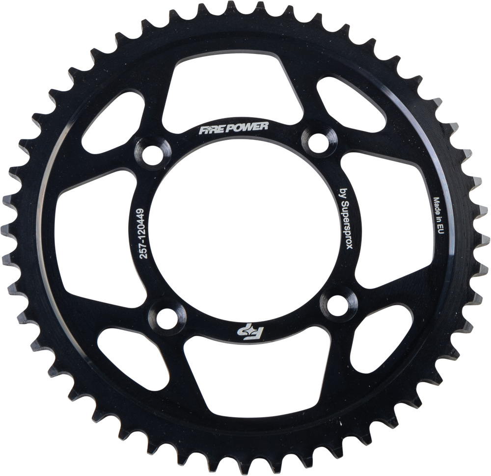 REAR SPROCKET STEEL 49T BLK