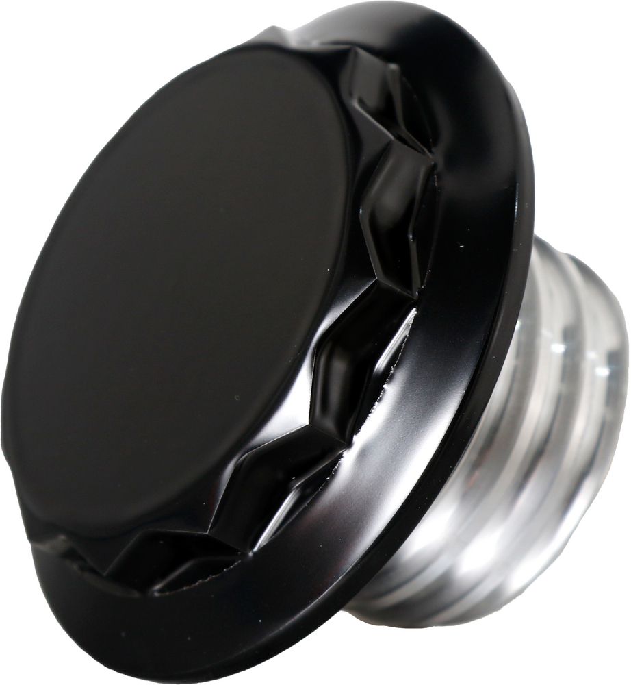 HOFMANN DESIGNS H/D BILLET 12 POINT NON-VENTED BLACK FUEL CAP