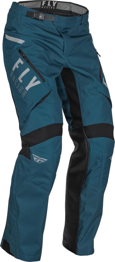 FLY RACING PATROL OVER-BOOT PANTS SLATE BLUE/BLACK SZ 30