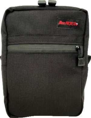 MOTO POCKETS DRIFTER HANDLEBAR BAG BLACK
