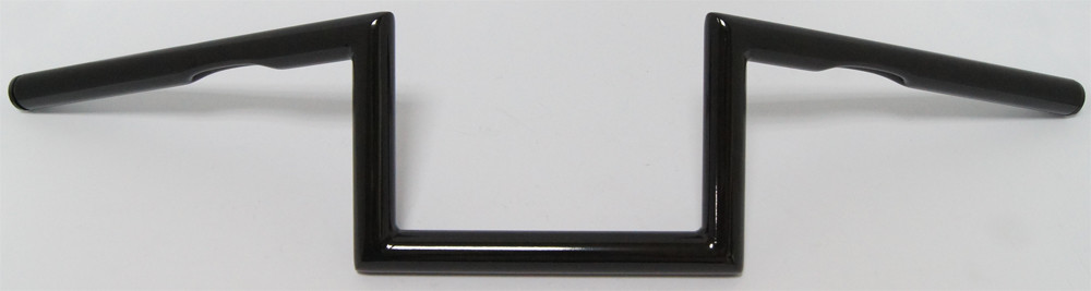 Harddrive 1" Z-Bar Dimpled 6" Gloss Black