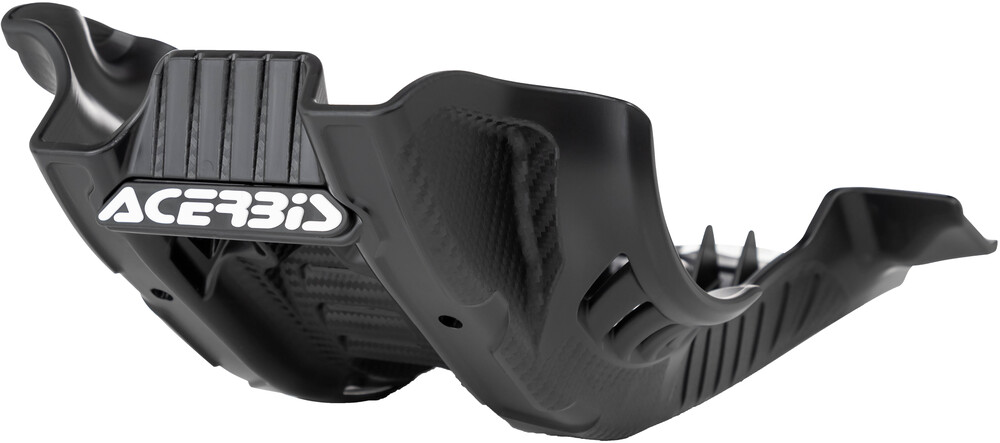 ACERBIS SKID PLATE W/LINKAGE GUARD BLACK/WHITE