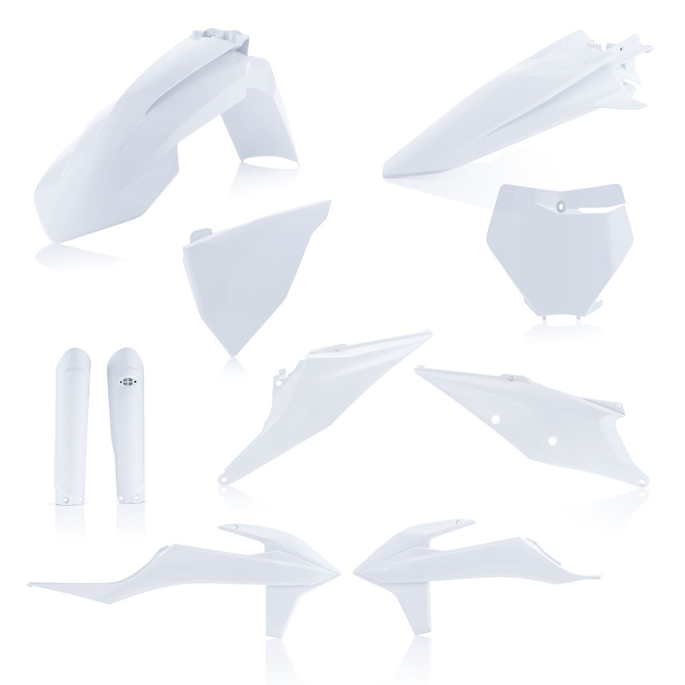 ACERBIS FULL PLASTIC KIT WHITE