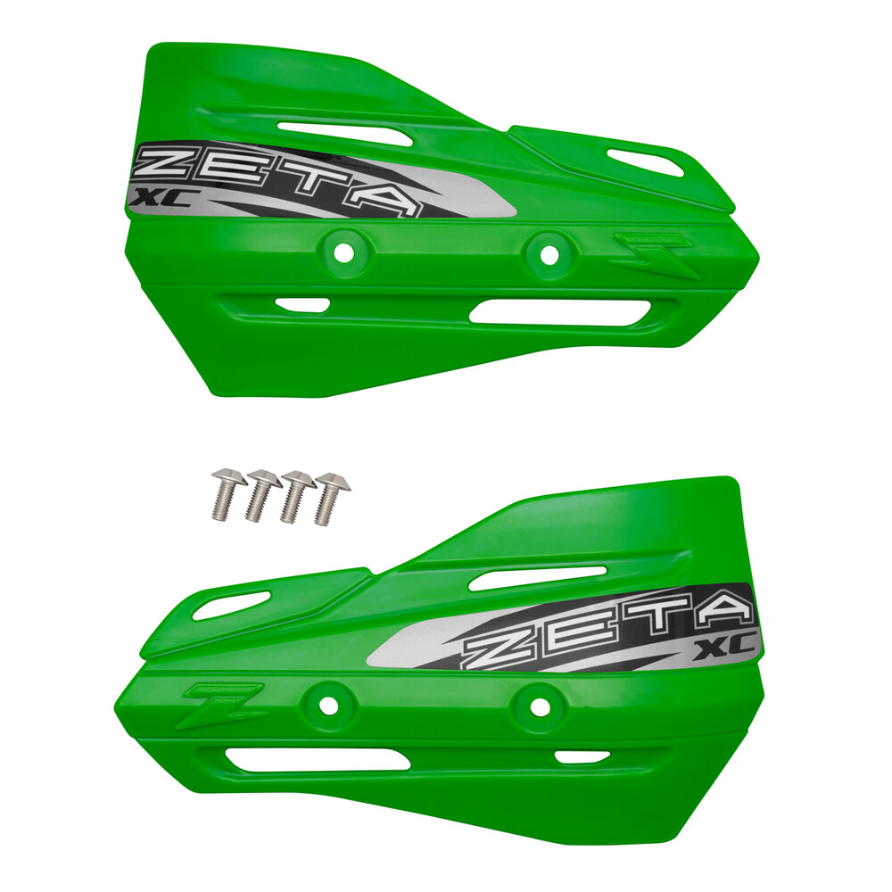 ZETA XC PROTECTOR HANDGUARD SHIELDS GREEN