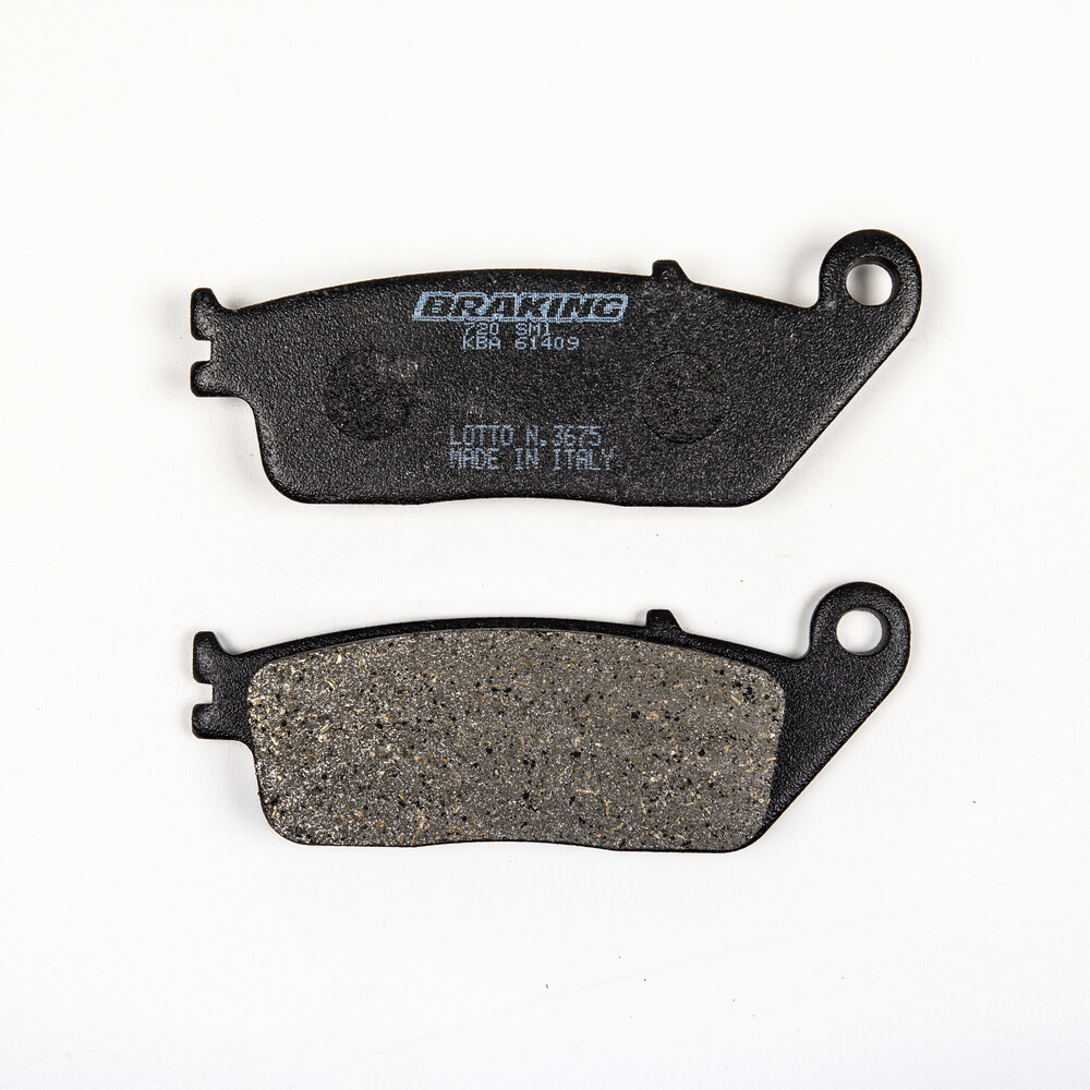 BRAKING BRAKE PAD SET SEMI-METALLIC