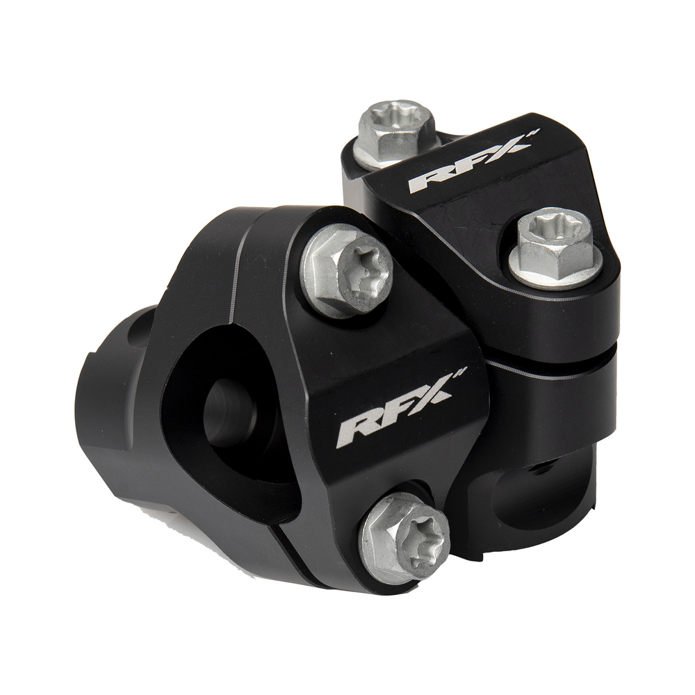 Rfx Handlebar Mount Kit 1 1/8" Black Ktm/Husq/Gas