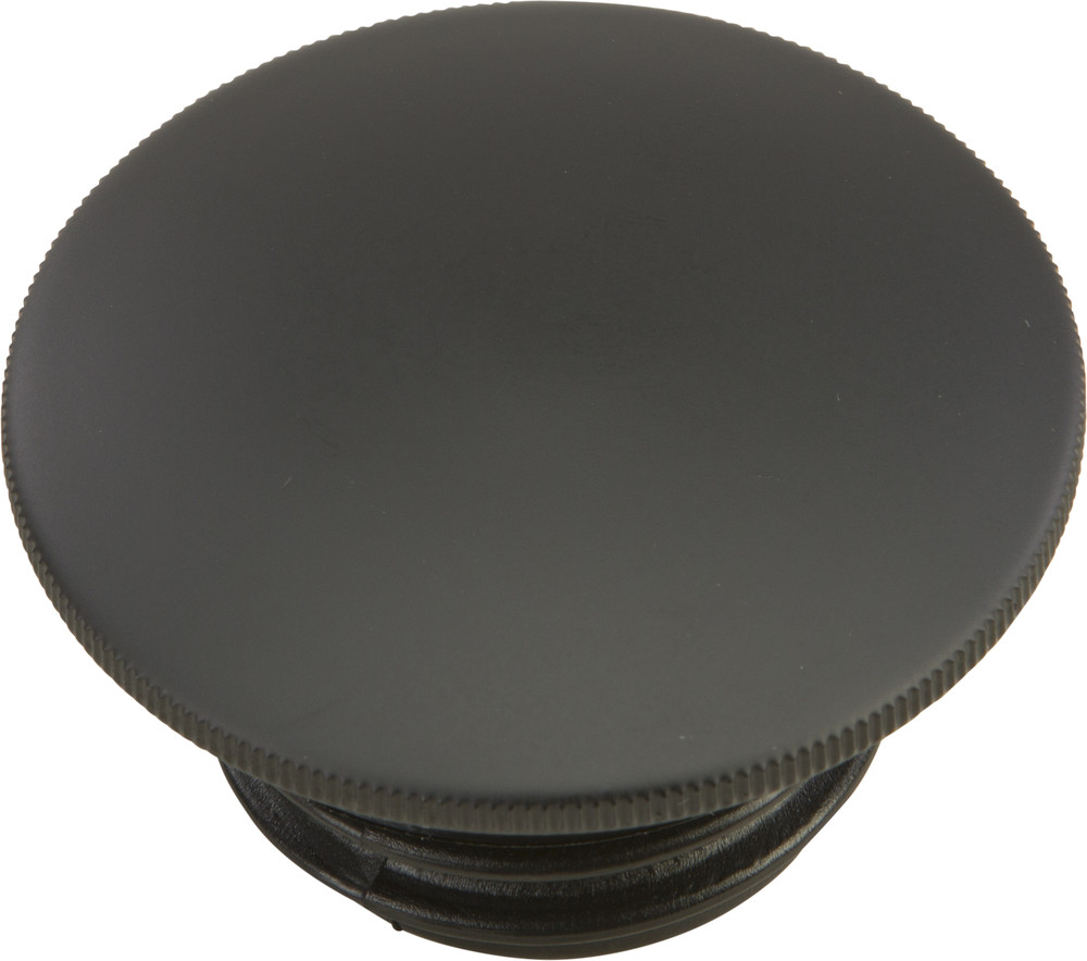 GAS CAP SCREW-IN SMOOTH VENTED MATTE BLACK `96-25