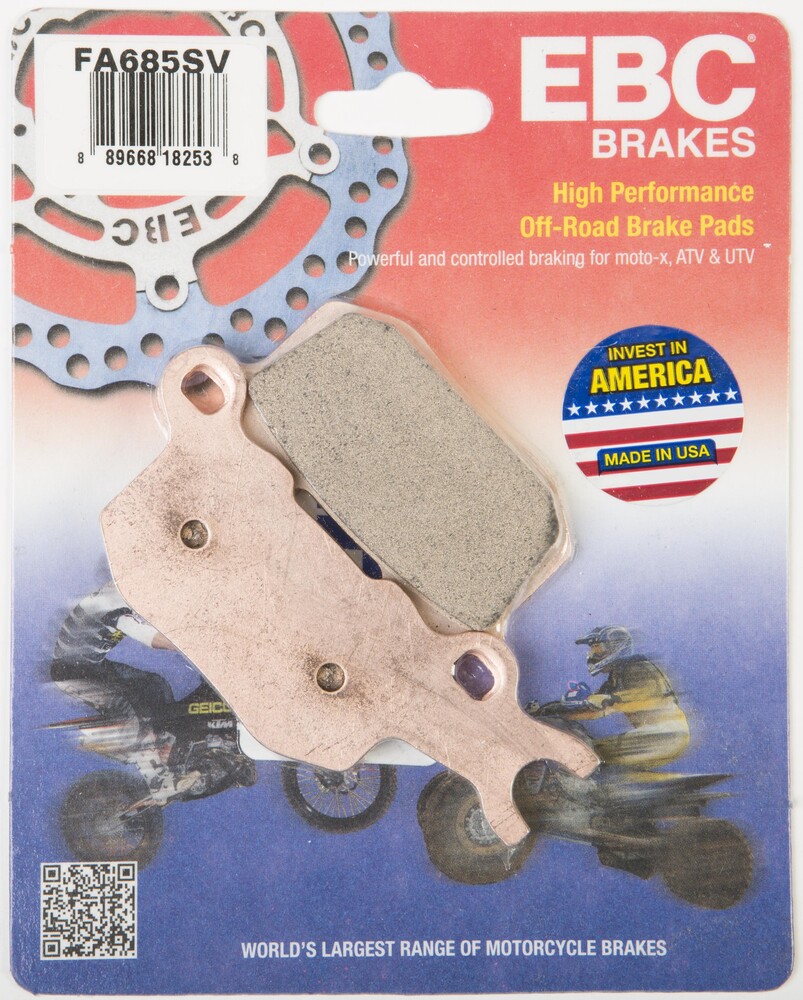 EBC BRAKE PADS FA685SV SEVERE DUTY SV SERIES
