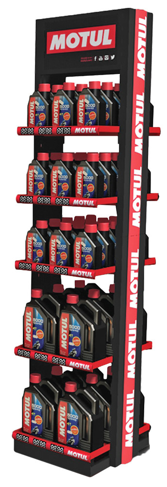 MOTUL DISPLAY RACK SMALL TUA - ETA LATE SUMMER