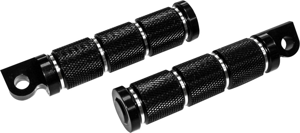 Harddrive Rider Footpegs Retro Black 86-17