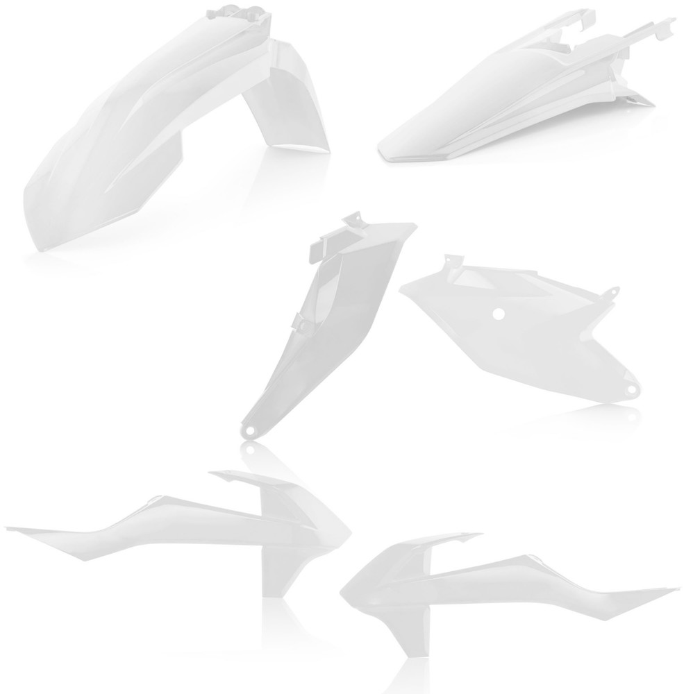 ACERBIS PLASTIC KIT WHITE