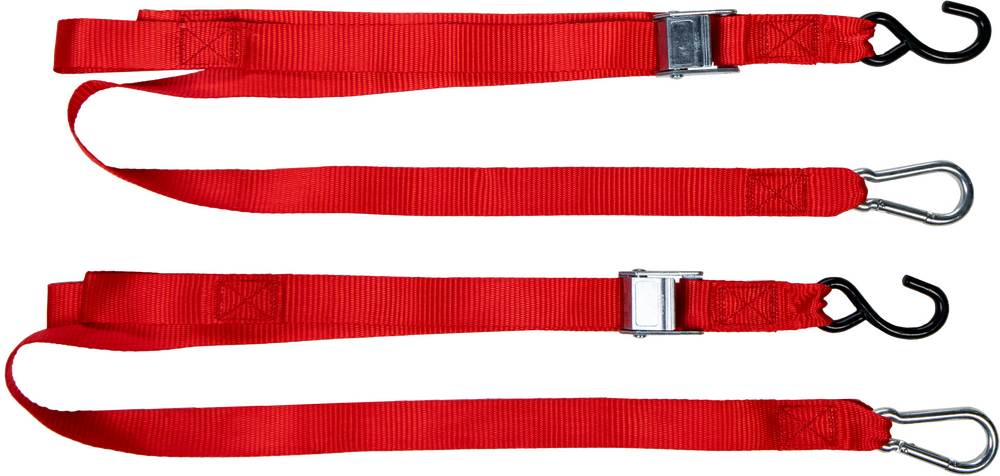 Fire Power 1.5" X 6' Tie-Down Soft-Tie Red 2/PK