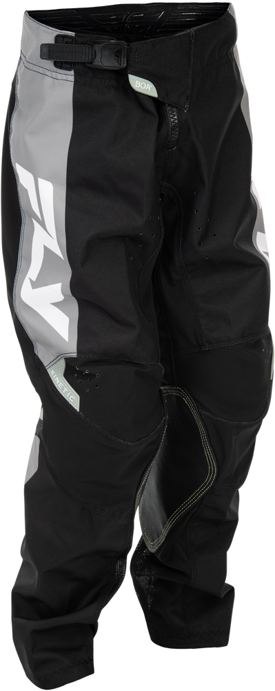 Fly Racing 2026 Youth Kinetic Pants — Black/Grey
