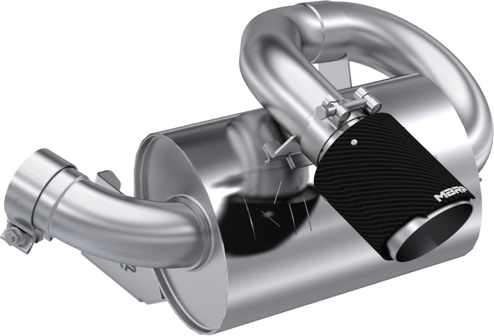 MBRP SINGLE SLIP ON/CENTER EXIT CAN