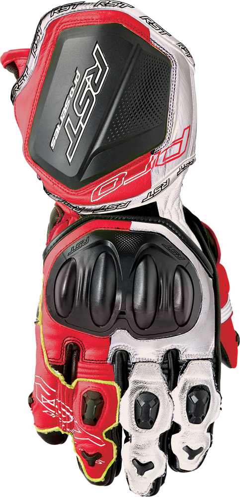 Rst Pro Series GP D30 Gloves — Black/Red