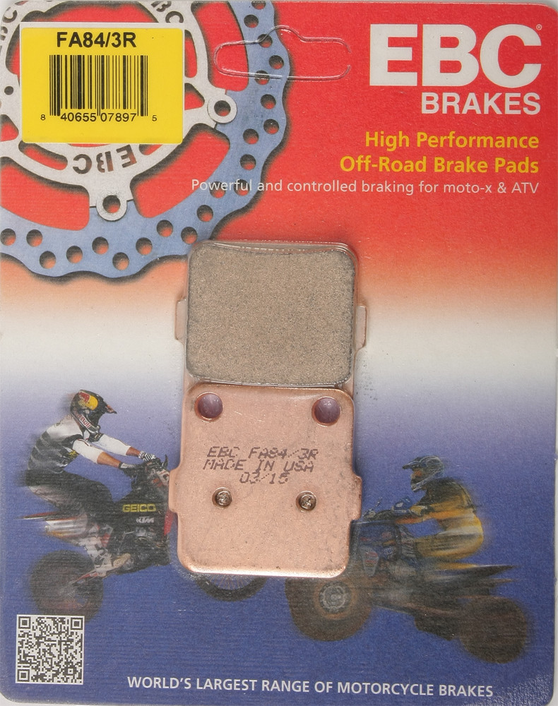 EBC BRAKE PADS FA84/3R SINTERED R SERIES