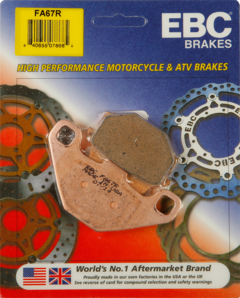 Long-Life Sintered "R" Brake Pads