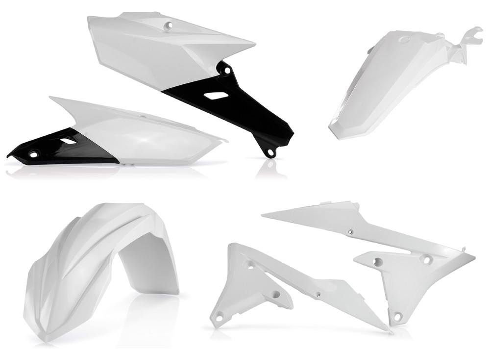 ACERBIS PLASTIC KIT WHITE