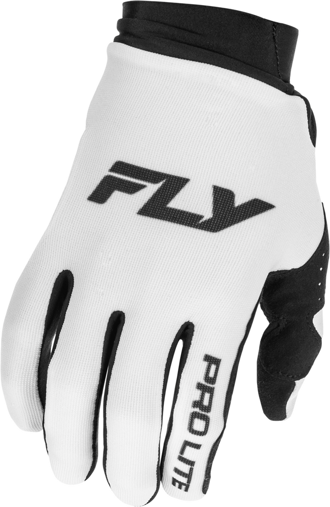 Fly Racing Pro Lite Gloves (2026) — White/Black