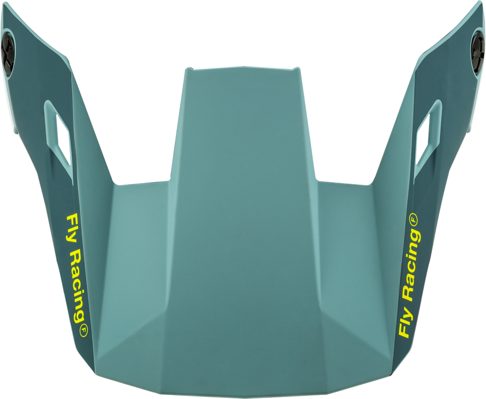 RAYCE HELMET VISOR MATTE BLUE STONE/HI-VIS XS-LG