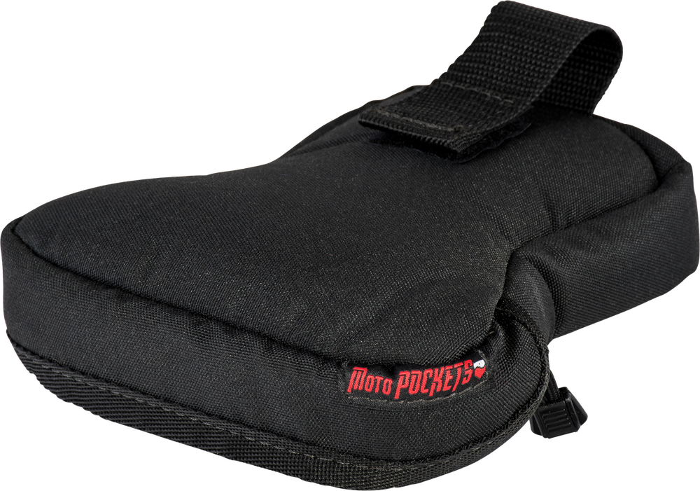 Moto Pockets Tail / Tool Bag Black 7x8x1.75