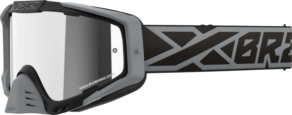 Eks Brand EKS-S Outrigger Goggle — Black/Silver