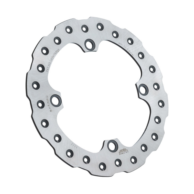 JT REAR BRAKE ROTOR SS SELF CLEANING HON
