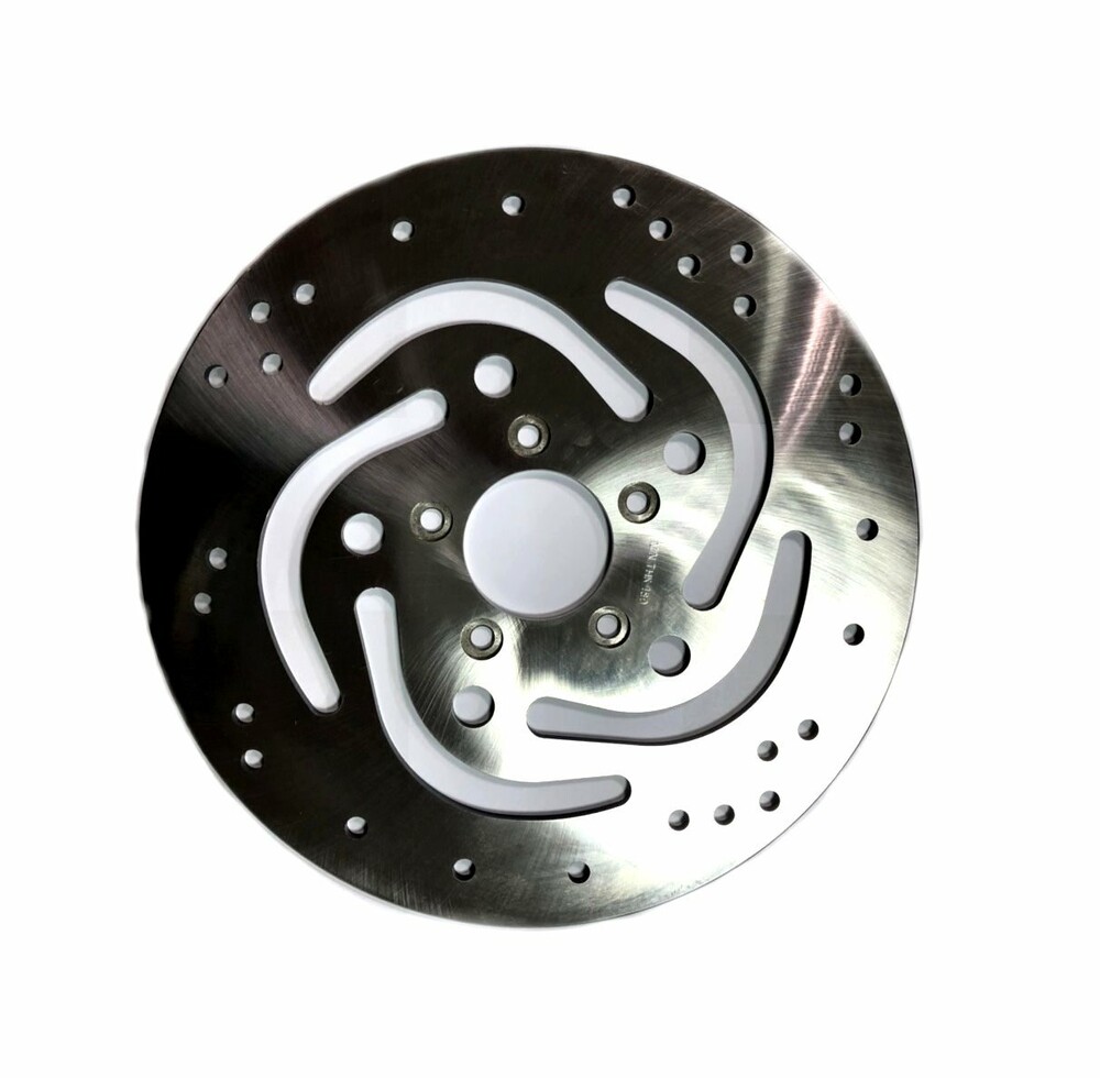 HARDDRIVE BRAKE ROTOR FRONT RIGHT 11.5" SS POLISHED 2.22ID