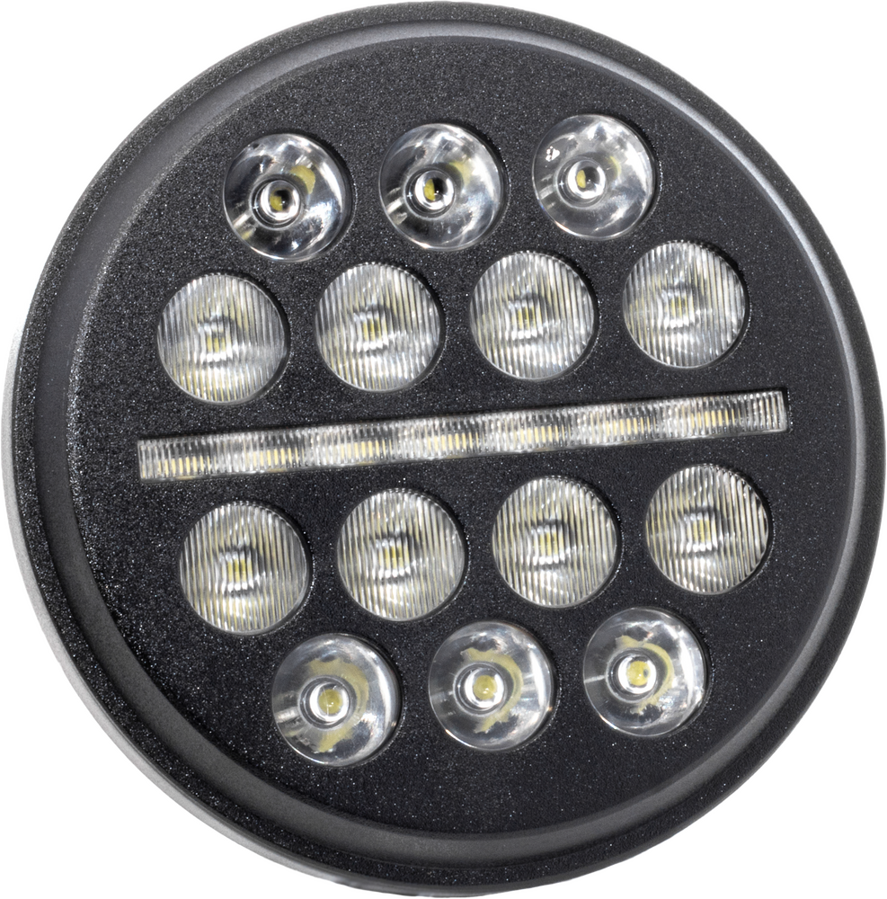 LETRIC LIGHTING CO 5.75" LED HDLGHT BLK BUCKSHOT