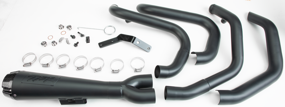 Comp-S 2-1 Sportster Black W/Cf End Cap image 1 of 2