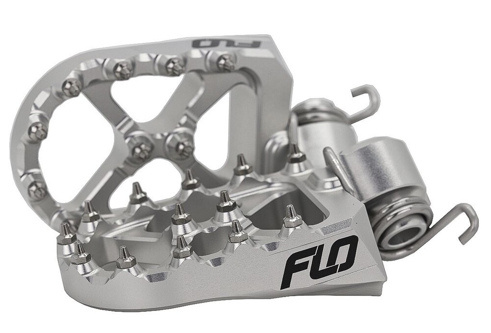 Flo Motorsports Pro Series Foot Pegs Yamaha / Sherco 85cc-450cc 1999-2025